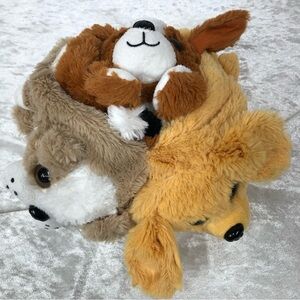 Pop Out Pets 3 in one Jay Play stuffed animal puppy dogs